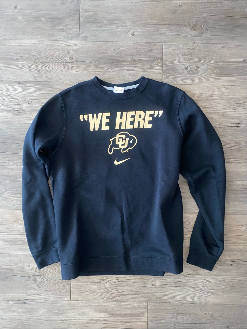 Nike Colorado Buffaloes “We Here” Crewneck